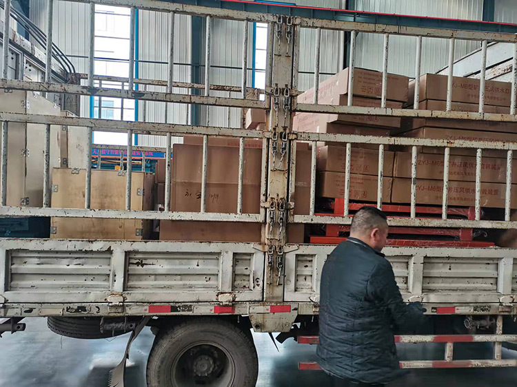 山东矿安重工一批ZYJ-M6压风供水自救装置发往河南洛阳