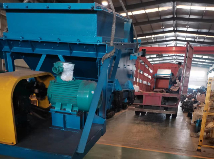 山东矿安重工产的往复式给煤机发往贵州毕节