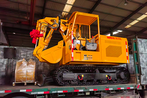 矿安重工煤矿液压挖掘机成功交付中煤三建，助力能源建设高质量发展