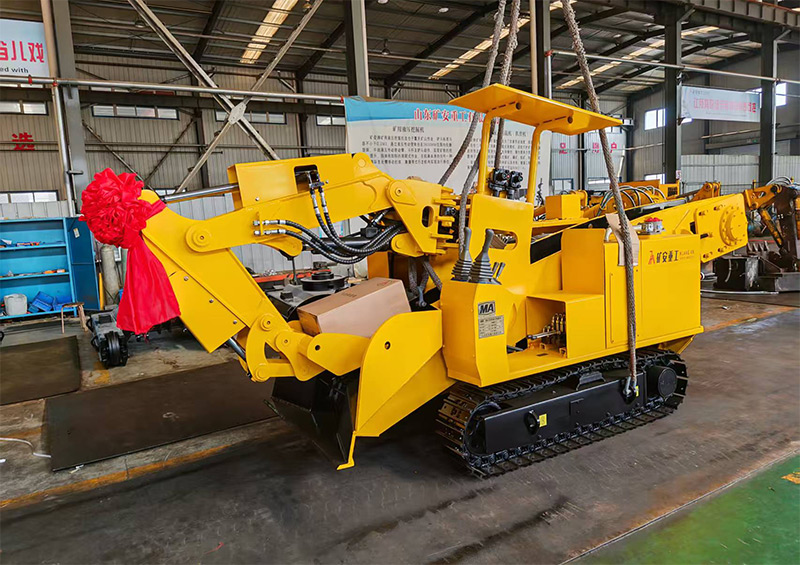 ZWY-30/18.5挖掘式装载机顺利发往合肥，山东矿安重工再拓安徽市场